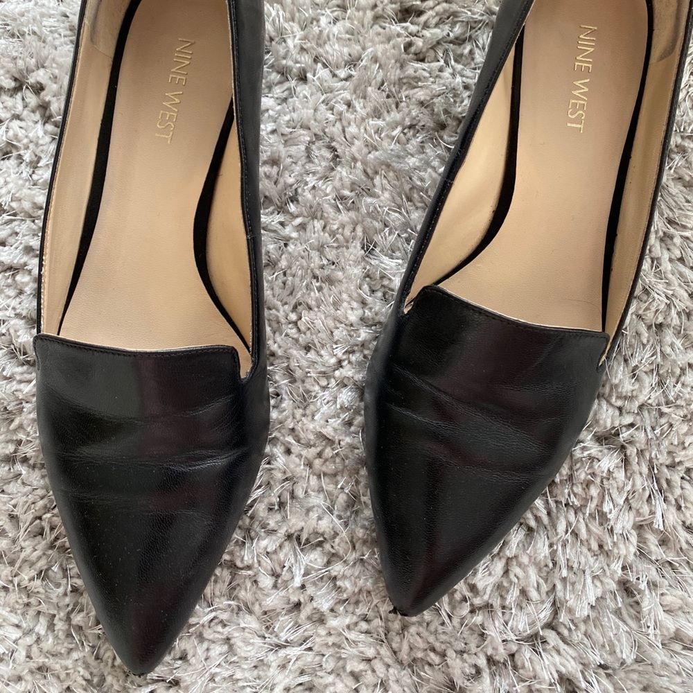 Nine West loafer with short heel